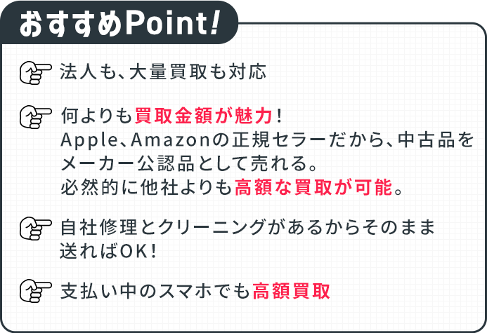 おすすめポイント